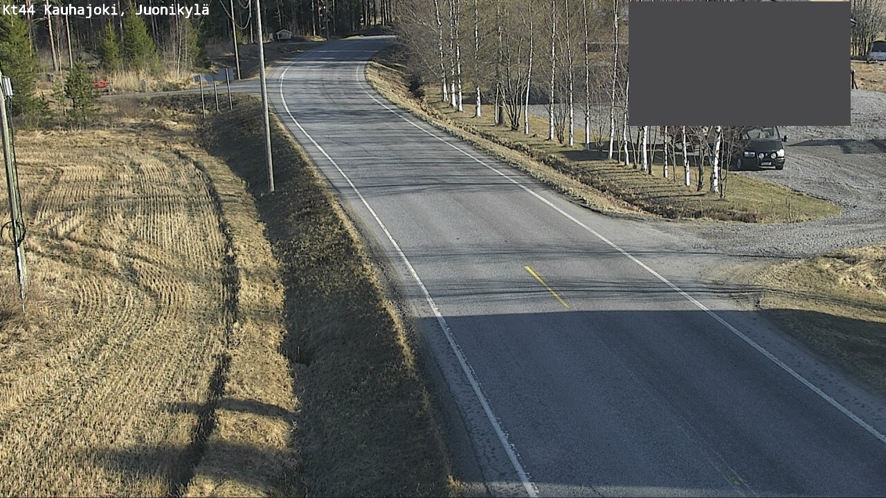 Weather Camera Image Road 44 Kauhajoki, Juonikylä,, Kauhajoki, Etelä-Pohjanmaa