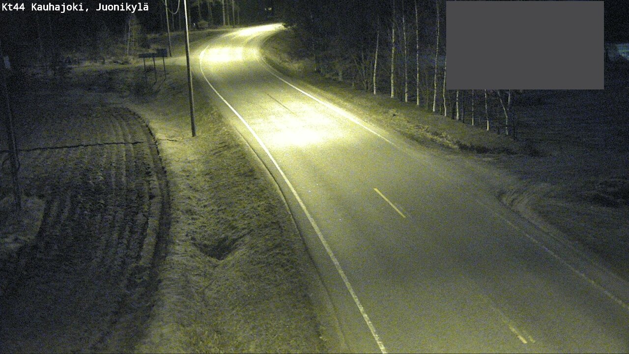 Weather Camera Image Road 44 Kauhajoki, Juonikylä,, Kauhajoki, Etelä-Pohjanmaa