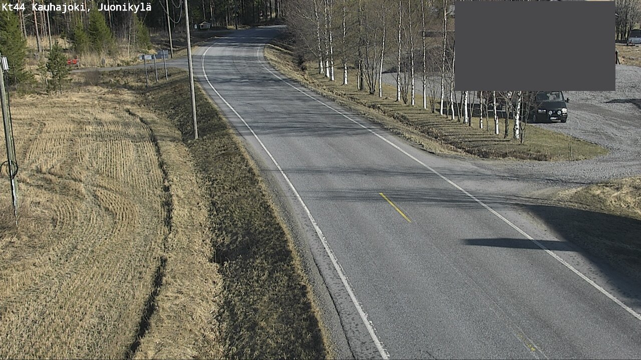Weather Camera Image Road 44 Kauhajoki, Juonikylä,, Kauhajoki, Etelä-Pohjanmaa