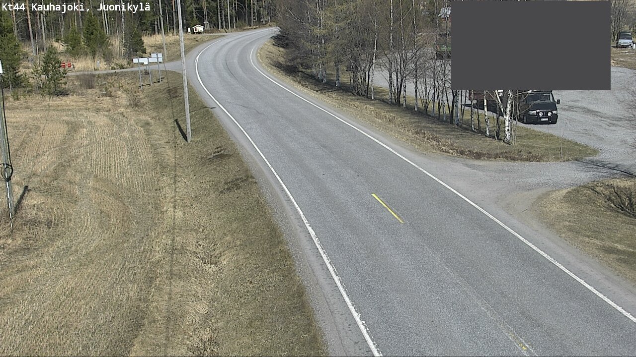 Weather Camera Image Road 44 Kauhajoki, Juonikylä,, Kauhajoki, Etelä-Pohjanmaa
