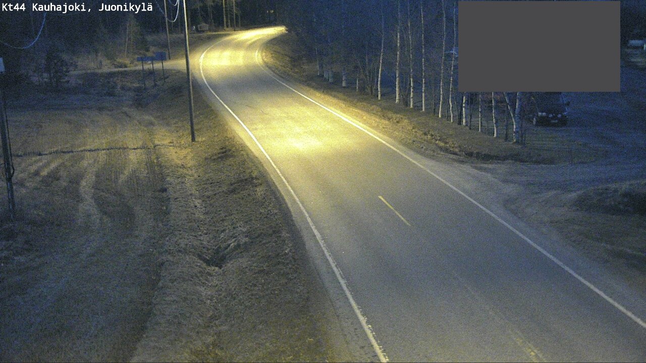 Weather Camera Image Road 44 Kauhajoki, Juonikylä,, Kauhajoki, Etelä-Pohjanmaa