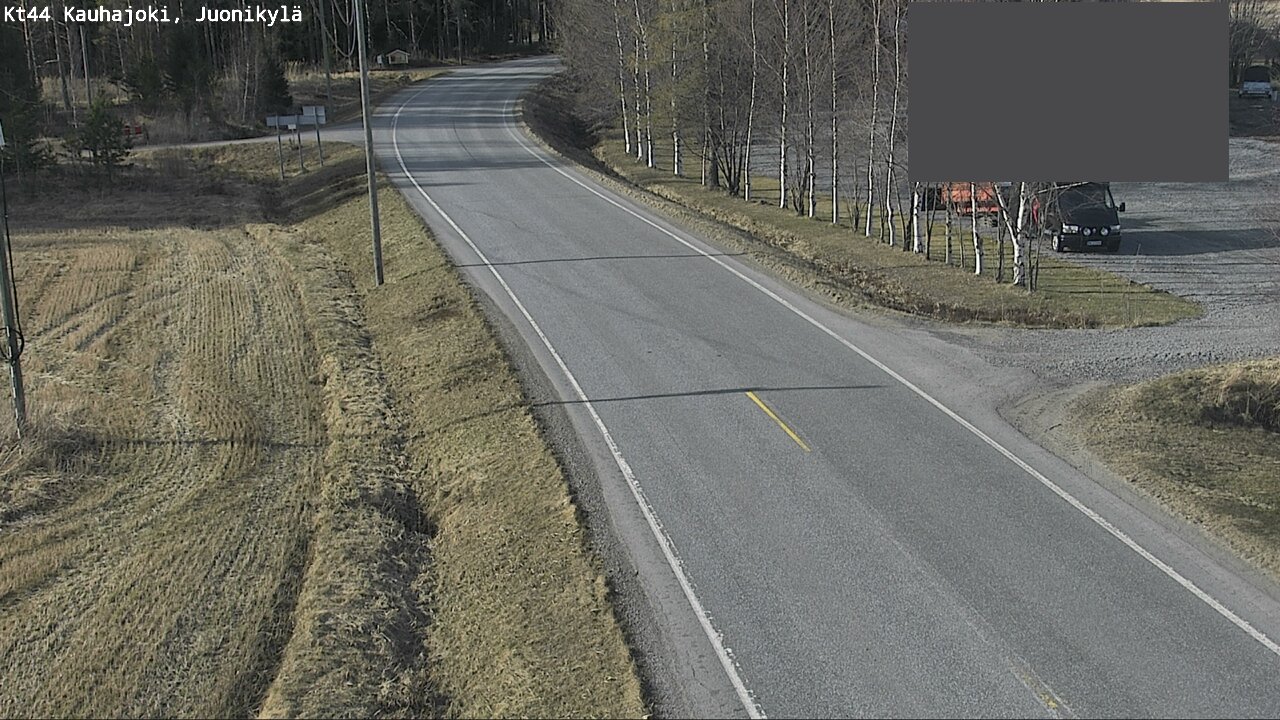 Weather Camera Image Road 44 Kauhajoki, Juonikylä,, Kauhajoki, Etelä-Pohjanmaa