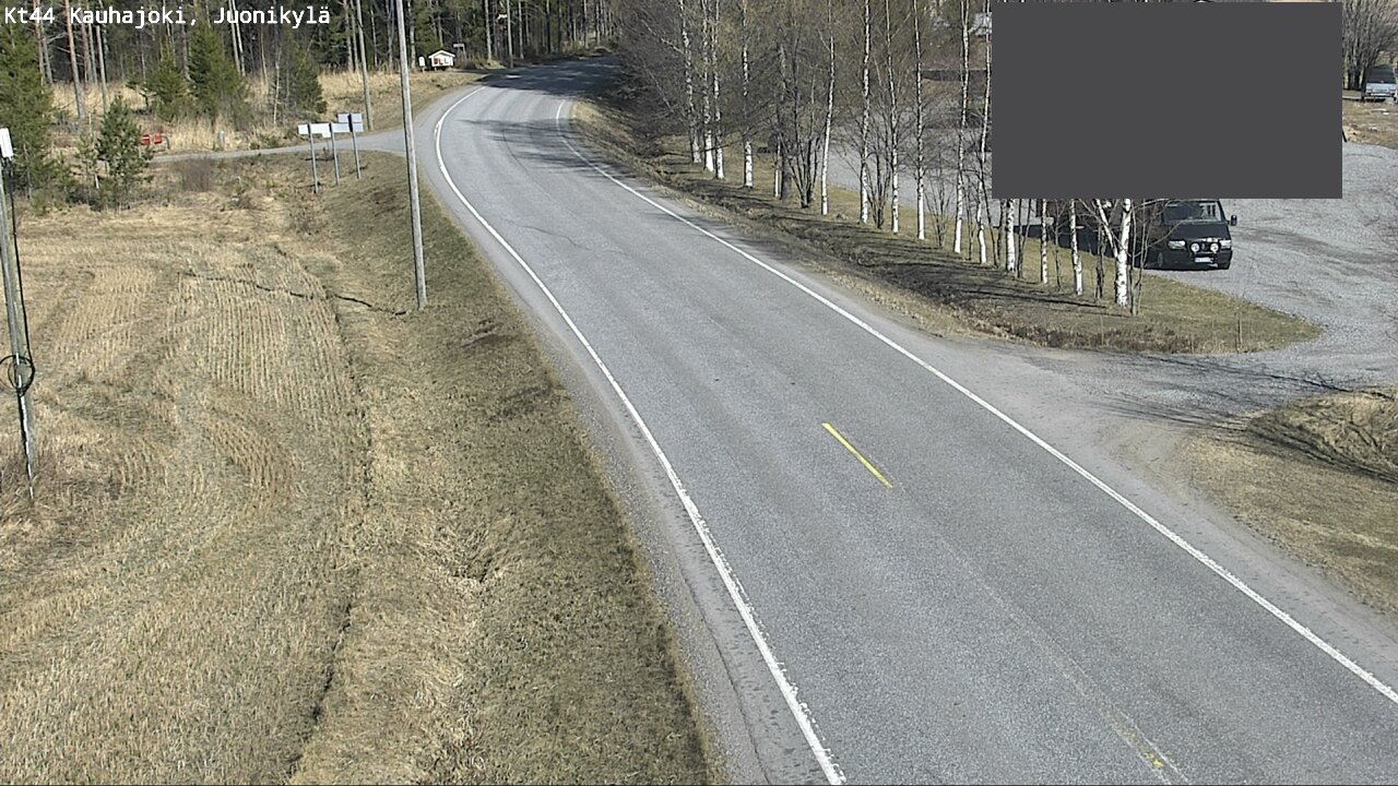 Weather Camera Image Road 44 Kauhajoki, Juonikylä,, Kauhajoki, Etelä-Pohjanmaa