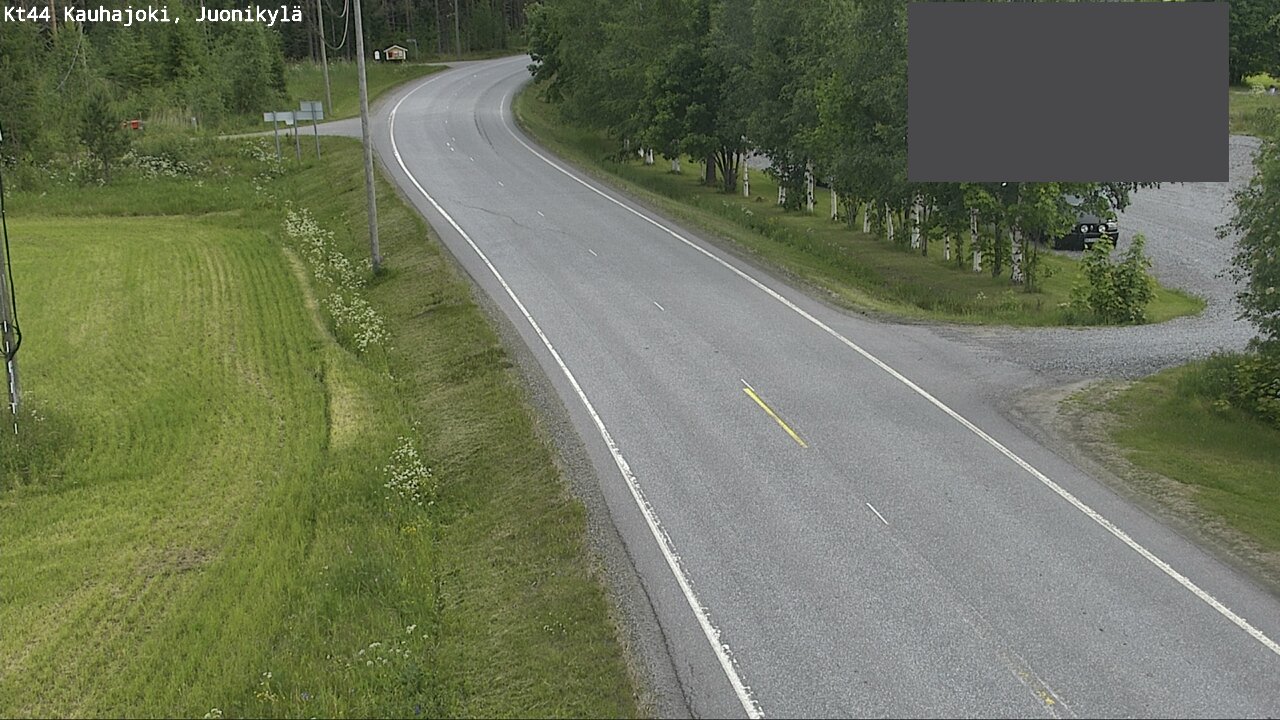 Weather Camera Image Road 44 Kauhajoki, Juonikylä,, Kauhajoki, Etelä-Pohjanmaa