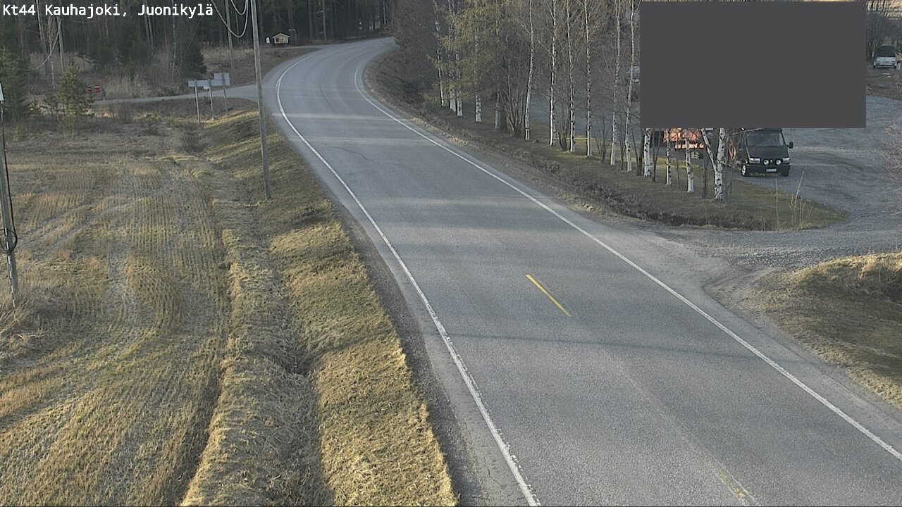 Weather Camera Image Road 44 Kauhajoki, Juonikylä,, Kauhajoki, Etelä-Pohjanmaa