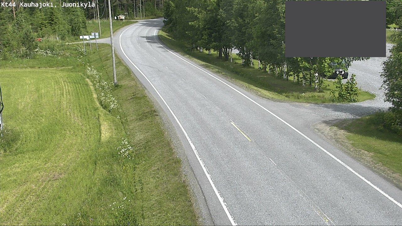 Weather Camera Image Road 44 Kauhajoki, Juonikylä,, Kauhajoki, Etelä-Pohjanmaa
