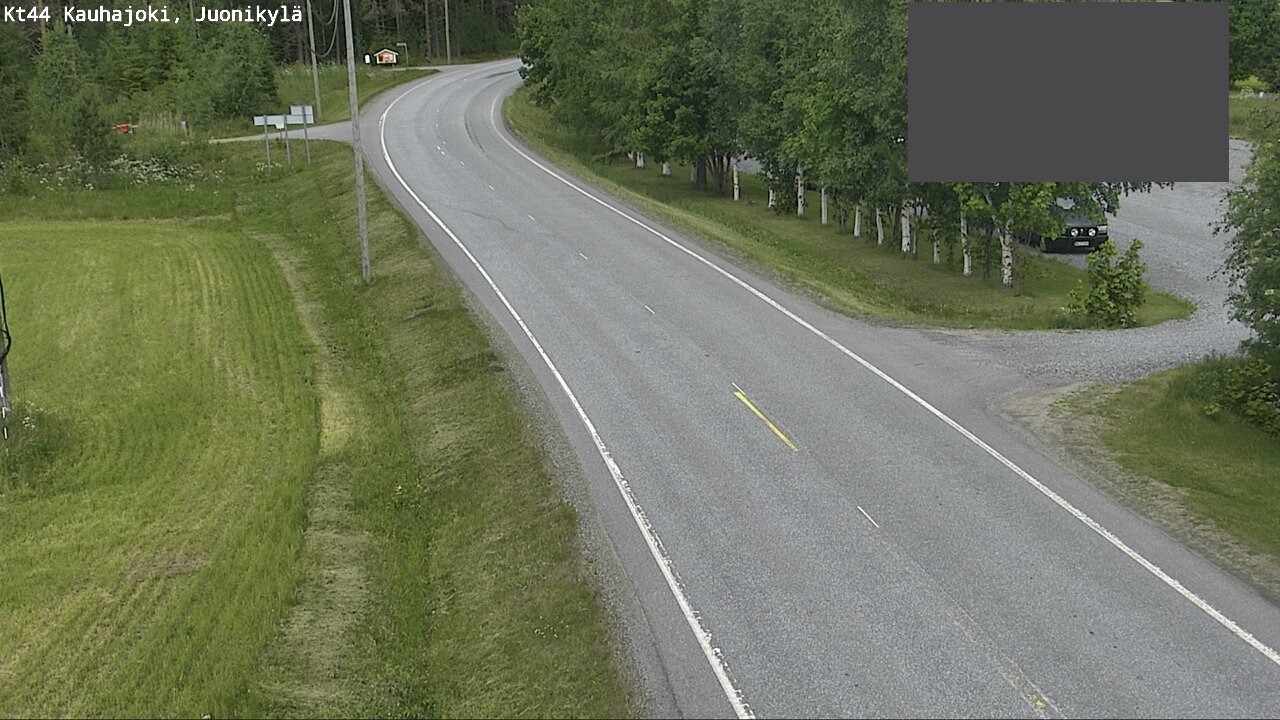 Weather Camera Image Road 44 Kauhajoki, Juonikylä,, Kauhajoki, Etelä-Pohjanmaa