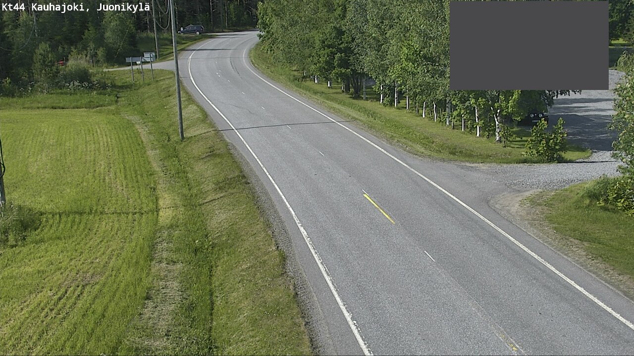 Weather Camera Image Väg 44 Kauhajoki, Juonikylä, Kauhajoki, Etelä-Pohjanmaa