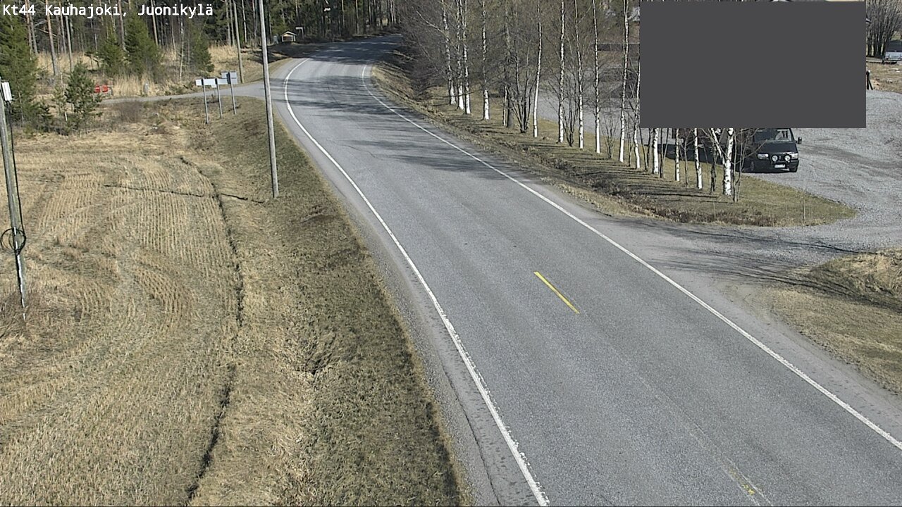 Weather Camera Image Road 44 Kauhajoki, Juonikylä,, Kauhajoki, Etelä-Pohjanmaa