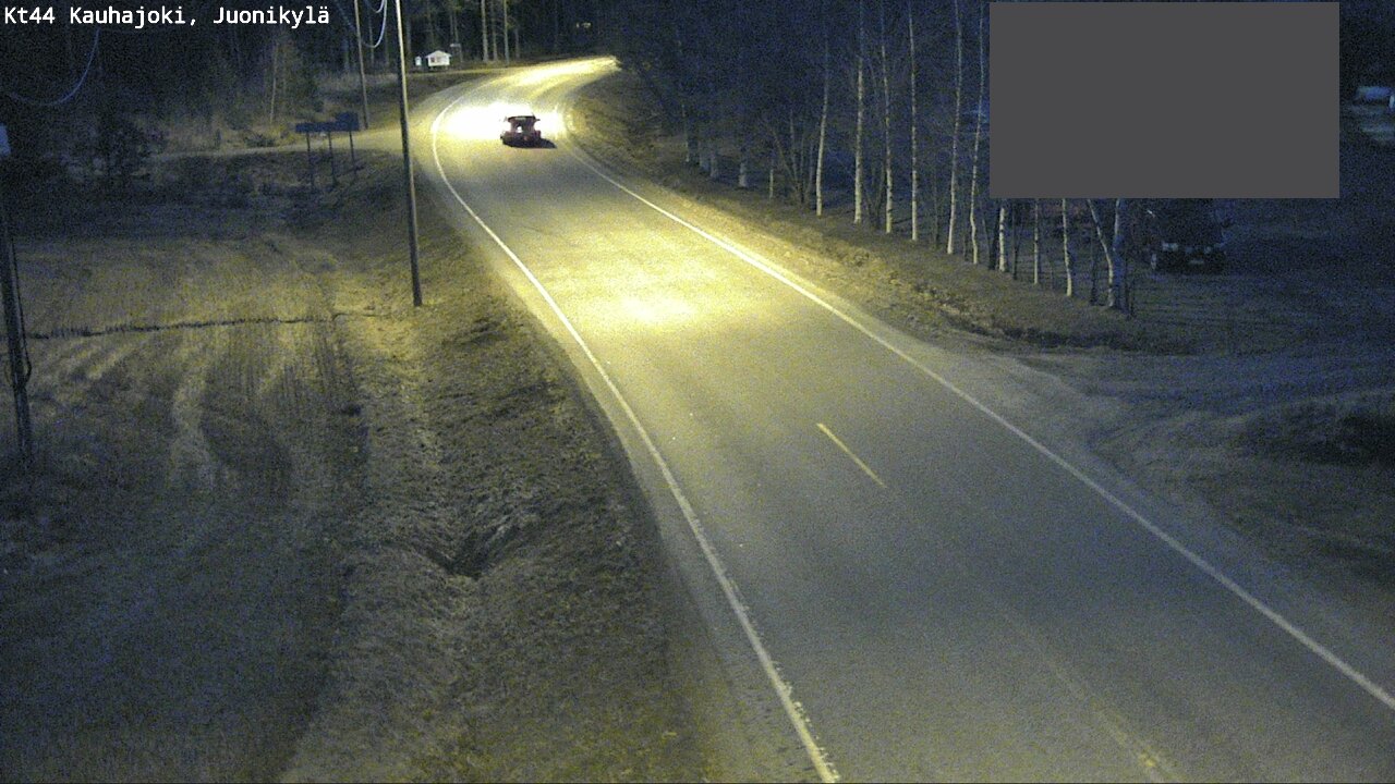 Weather Camera Image Road 44 Kauhajoki, Juonikylä,, Kauhajoki, Etelä-Pohjanmaa