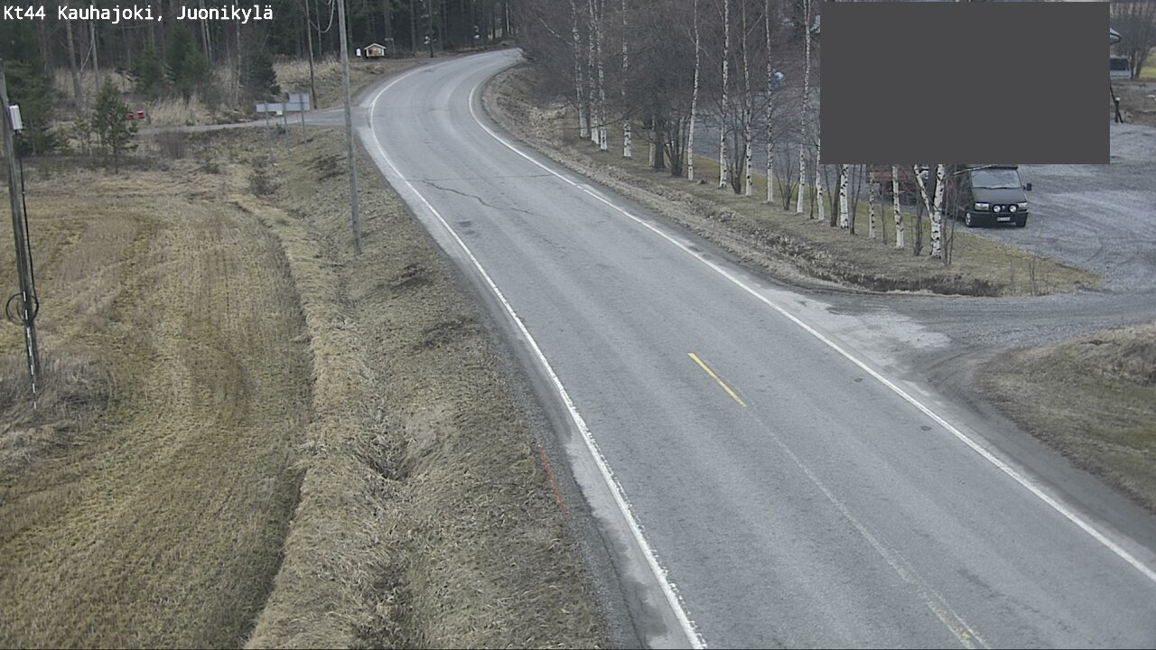 Weather Camera Image Road 44 Kauhajoki, Juonikylä,, Kauhajoki, Etelä-Pohjanmaa
