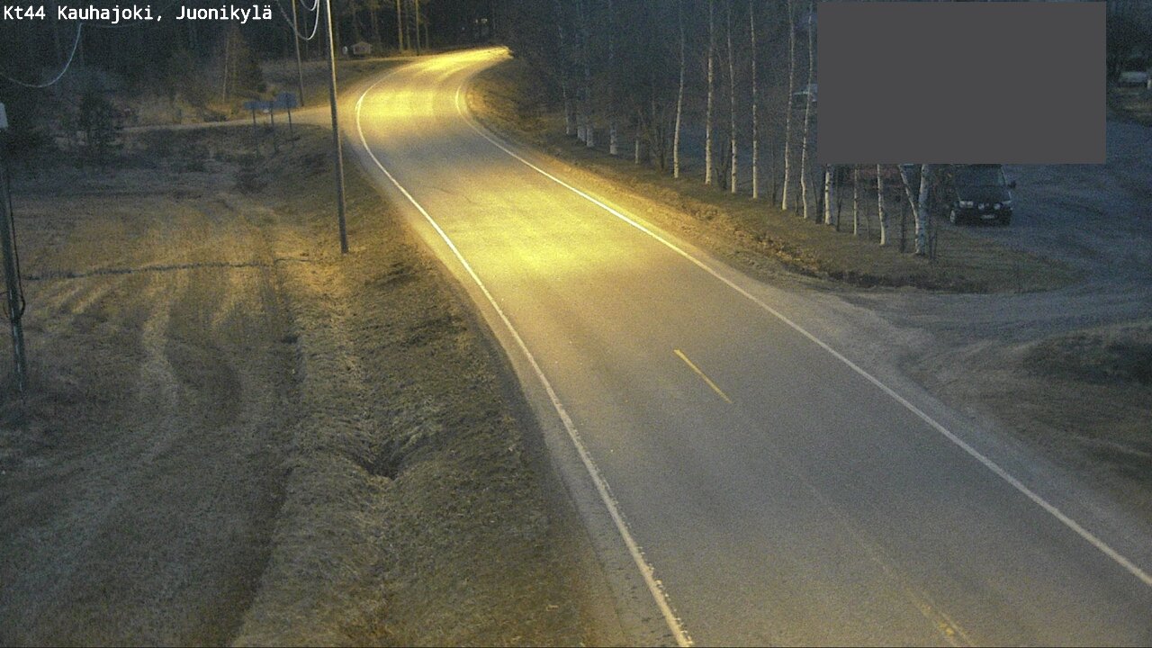 Weather Camera Image Road 44 Kauhajoki, Juonikylä,, Kauhajoki, Etelä-Pohjanmaa