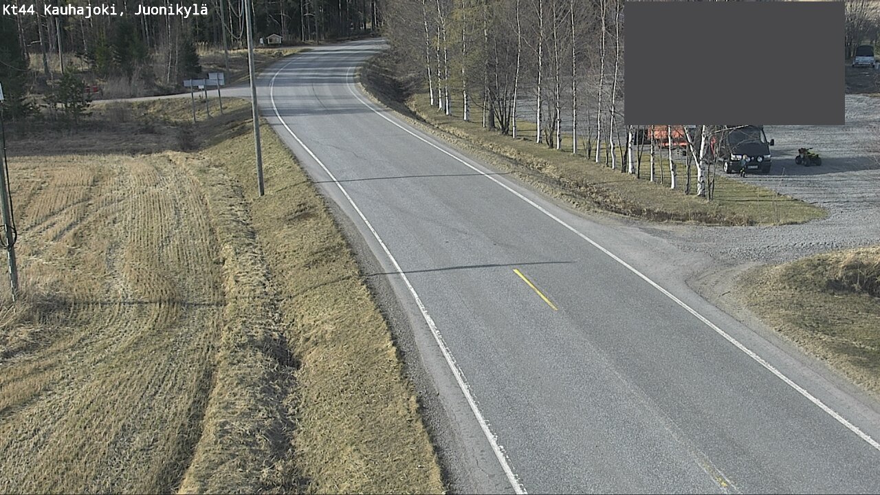 Weather Camera Image Road 44 Kauhajoki, Juonikylä,, Kauhajoki, Etelä-Pohjanmaa