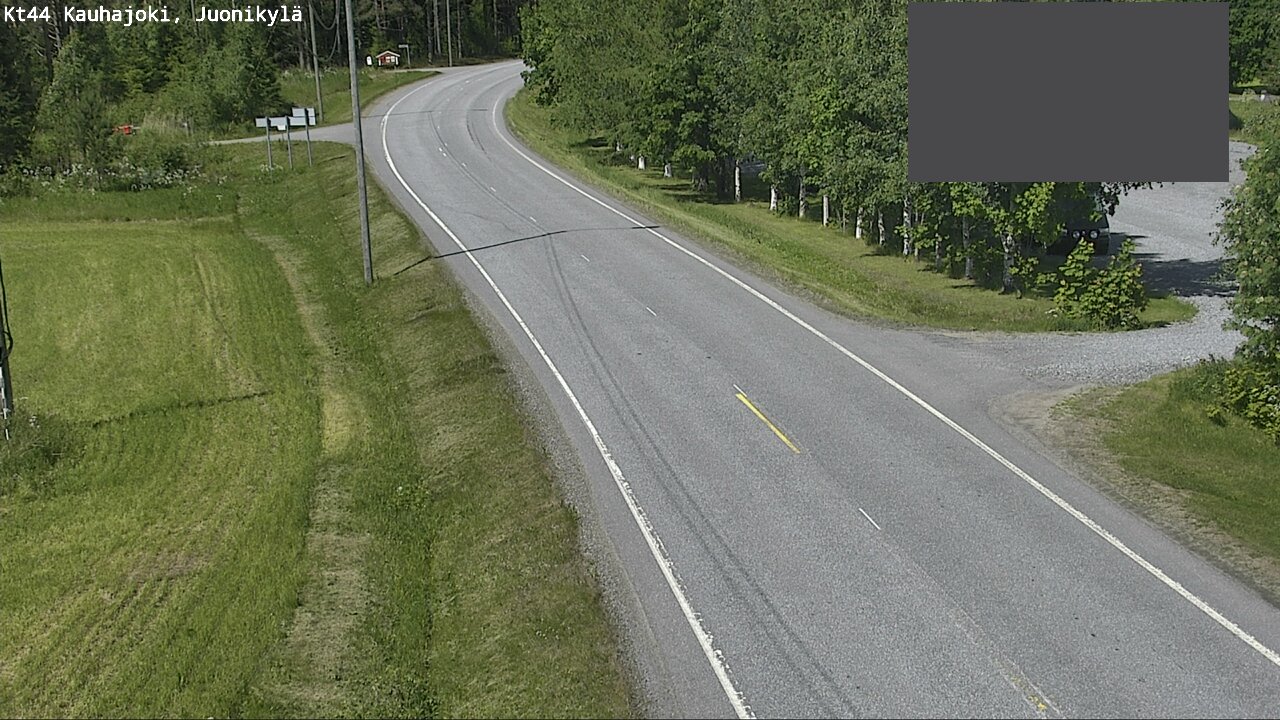 Weather Camera Image Road 44 Kauhajoki, Juonikylä,, Kauhajoki, Etelä-Pohjanmaa