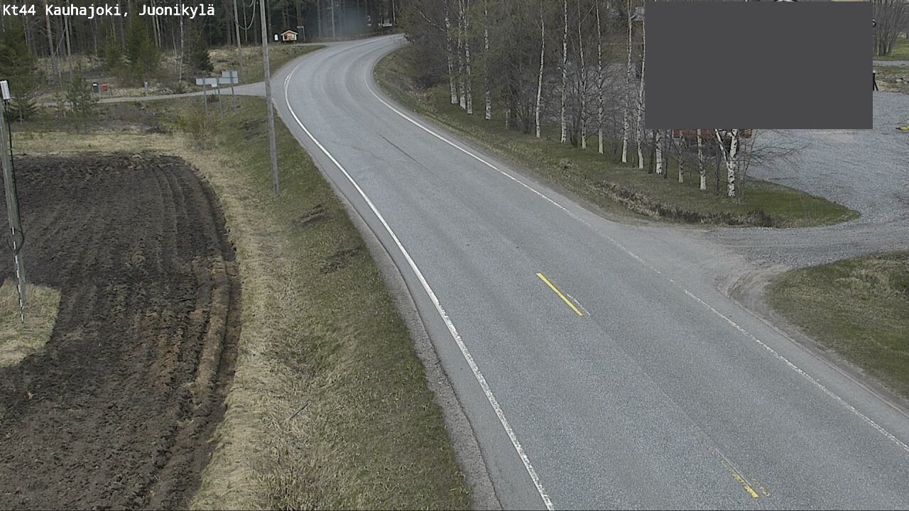 Weather Camera Image Road 44 Kauhajoki, Juonikylä,, Kauhajoki, Etelä-Pohjanmaa