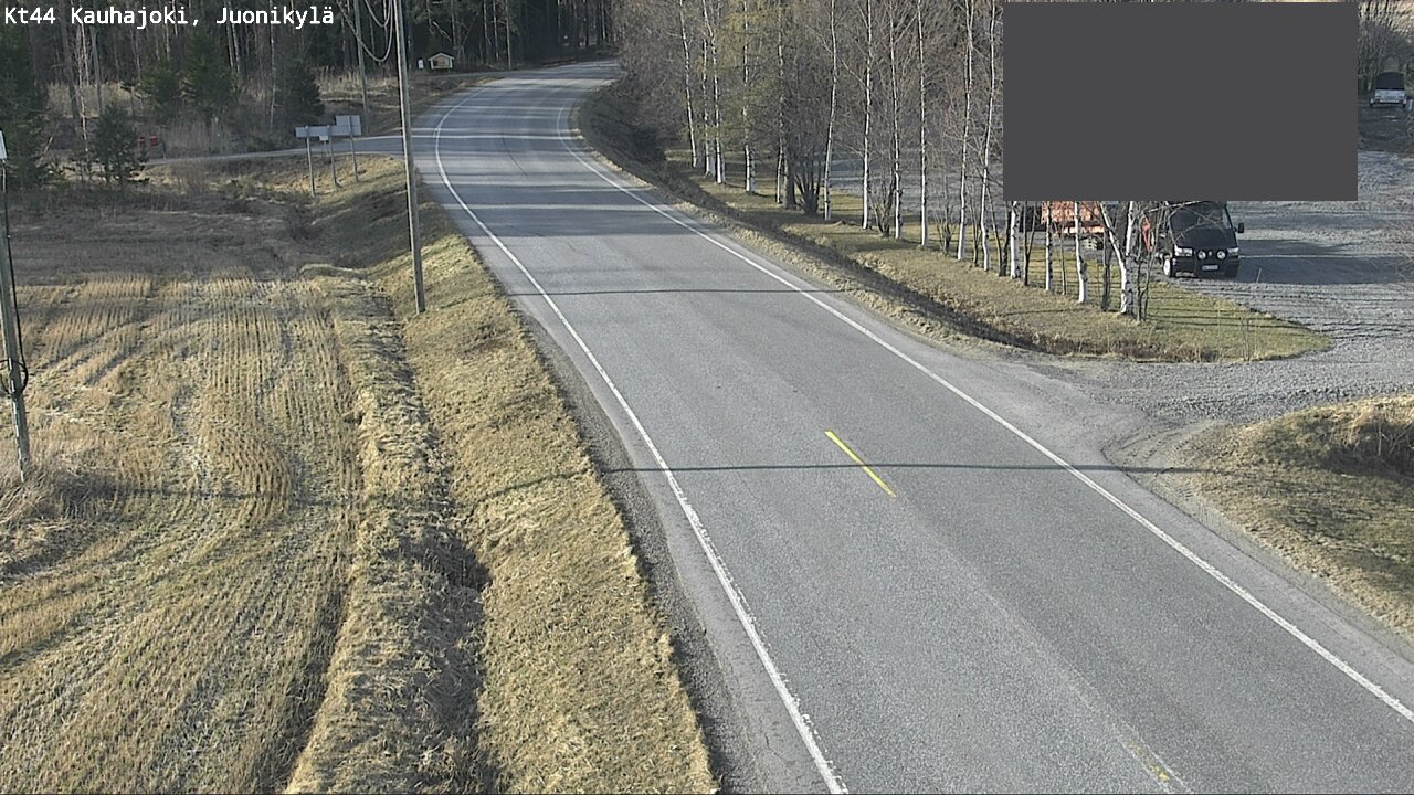 Weather Camera Image Road 44 Kauhajoki, Juonikylä,, Kauhajoki, Etelä-Pohjanmaa