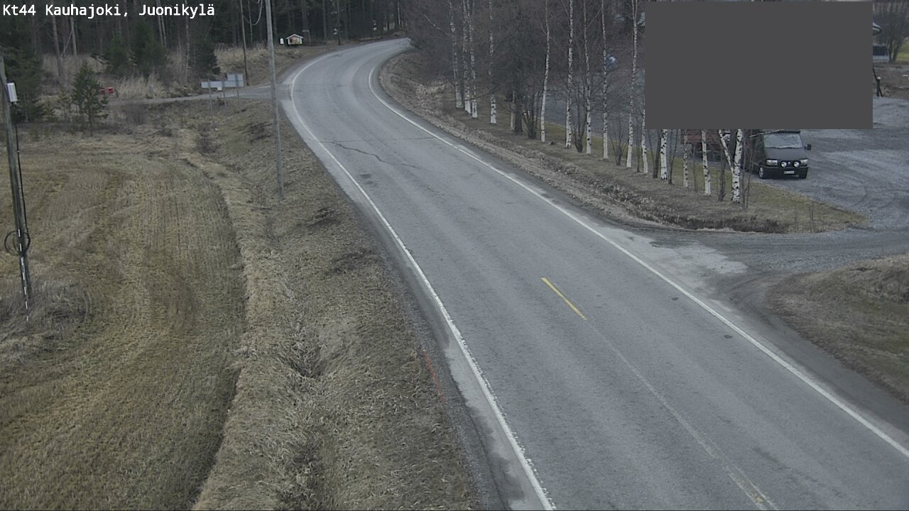 Weather Camera Image Road 44 Kauhajoki, Juonikylä,, Kauhajoki, Etelä-Pohjanmaa