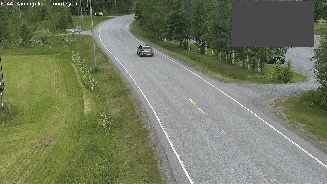 Weather Camera Image Road 44 Kauhajoki, Juonikylä,, Kauhajoki, Etelä-Pohjanmaa