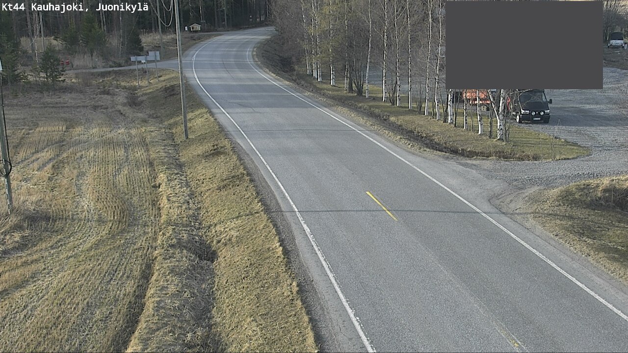 Weather Camera Image Road 44 Kauhajoki, Juonikylä,, Kauhajoki, Etelä-Pohjanmaa