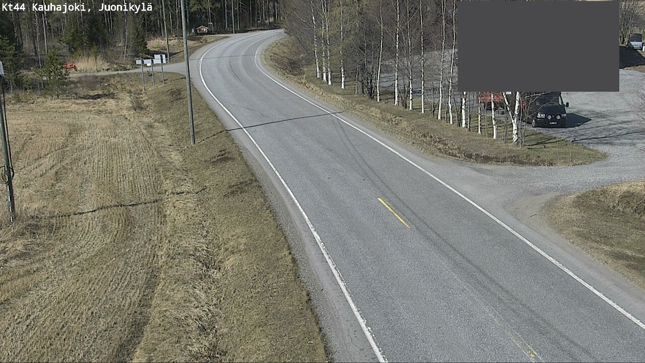 Weather Camera Image Road 44 Kauhajoki, Juonikylä,, Kauhajoki, Etelä-Pohjanmaa