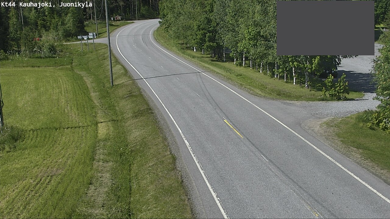 Weather Camera Image Road 44 Kauhajoki, Juonikylä,, Kauhajoki, Etelä-Pohjanmaa