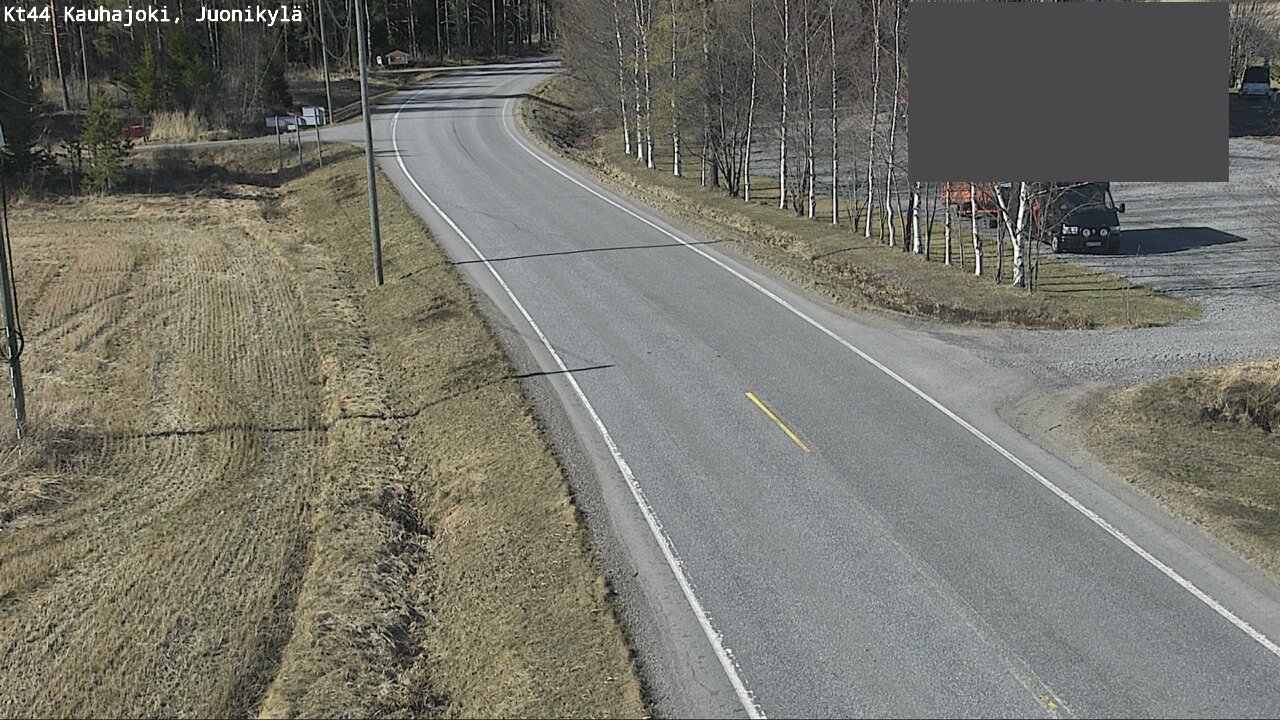 Weather Camera Image Road 44 Kauhajoki, Juonikylä,, Kauhajoki, Etelä-Pohjanmaa
