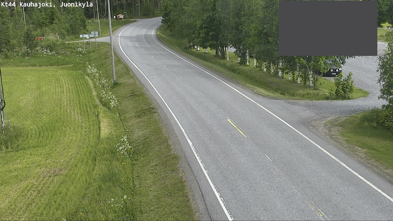 Weather Camera Image Road 44 Kauhajoki, Juonikylä,, Kauhajoki, Etelä-Pohjanmaa