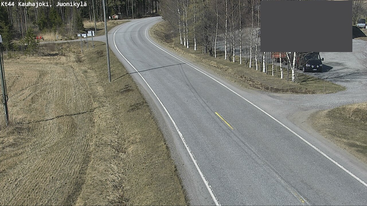 Weather Camera Image Road 44 Kauhajoki, Juonikylä,, Kauhajoki, Etelä-Pohjanmaa