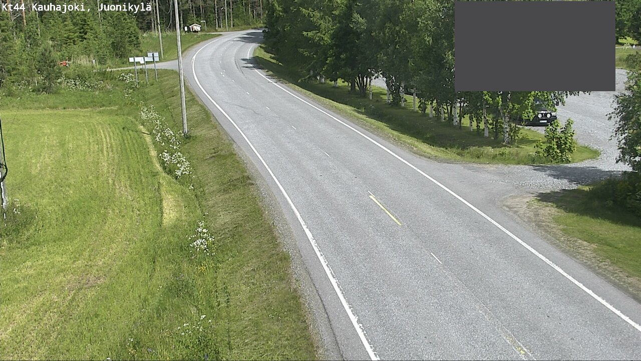 Weather Camera Image Road 44 Kauhajoki, Juonikylä,, Kauhajoki, Etelä-Pohjanmaa