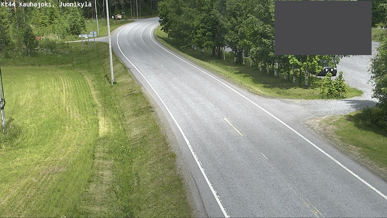 Weather Camera Image Road 44 Kauhajoki, Juonikylä,, Kauhajoki, Etelä-Pohjanmaa