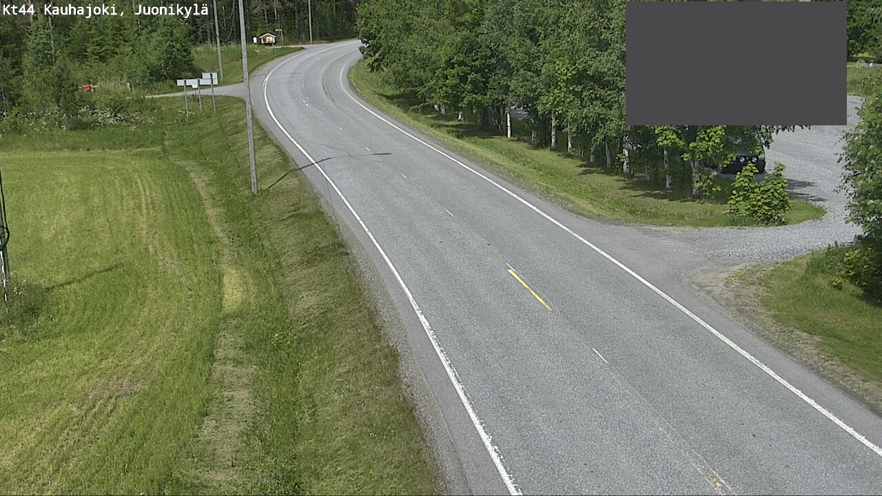 Weather Camera Image Road 44 Kauhajoki, Juonikylä,, Kauhajoki, Etelä-Pohjanmaa