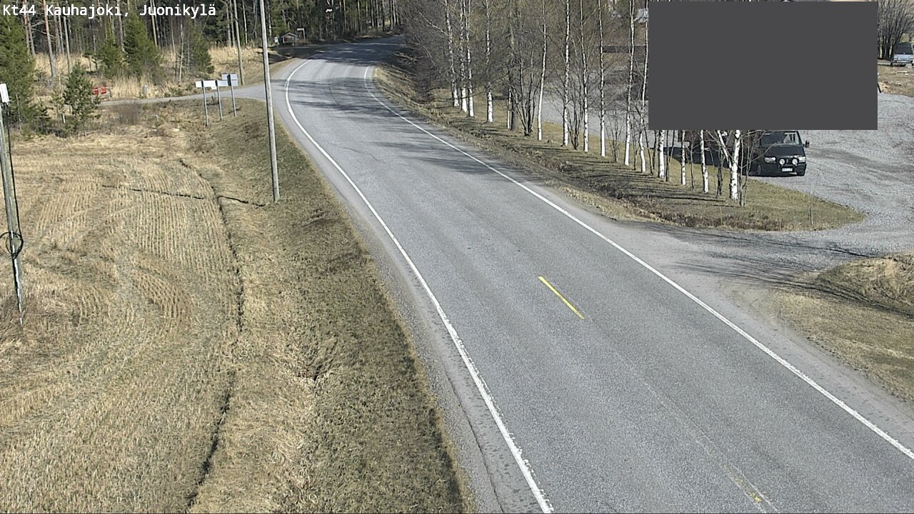 Weather Camera Image Road 44 Kauhajoki, Juonikylä,, Kauhajoki, Etelä-Pohjanmaa