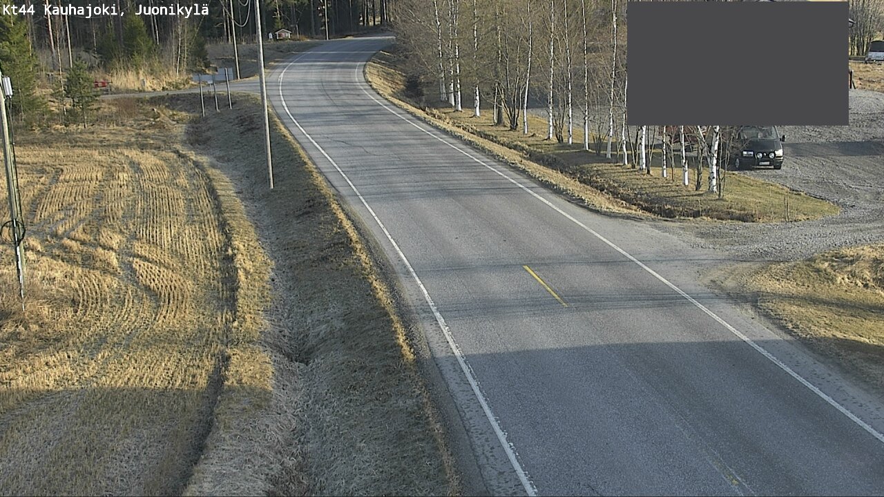 Weather Camera Image Road 44 Kauhajoki, Juonikylä,, Kauhajoki, Etelä-Pohjanmaa