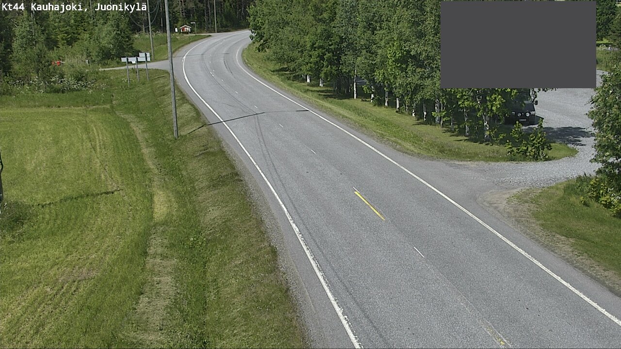 Weather Camera Image Road 44 Kauhajoki, Juonikylä,, Kauhajoki, Etelä-Pohjanmaa