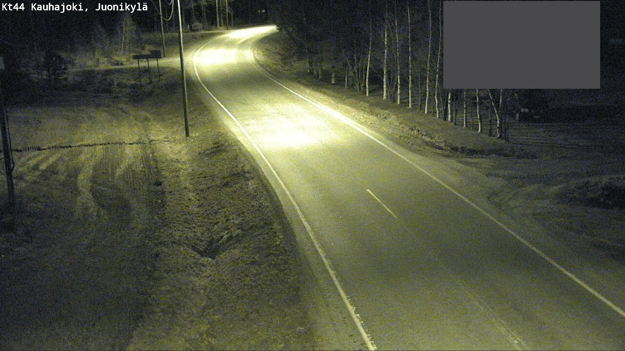 Weather Camera Image Road 44 Kauhajoki, Juonikylä,, Kauhajoki, Etelä-Pohjanmaa