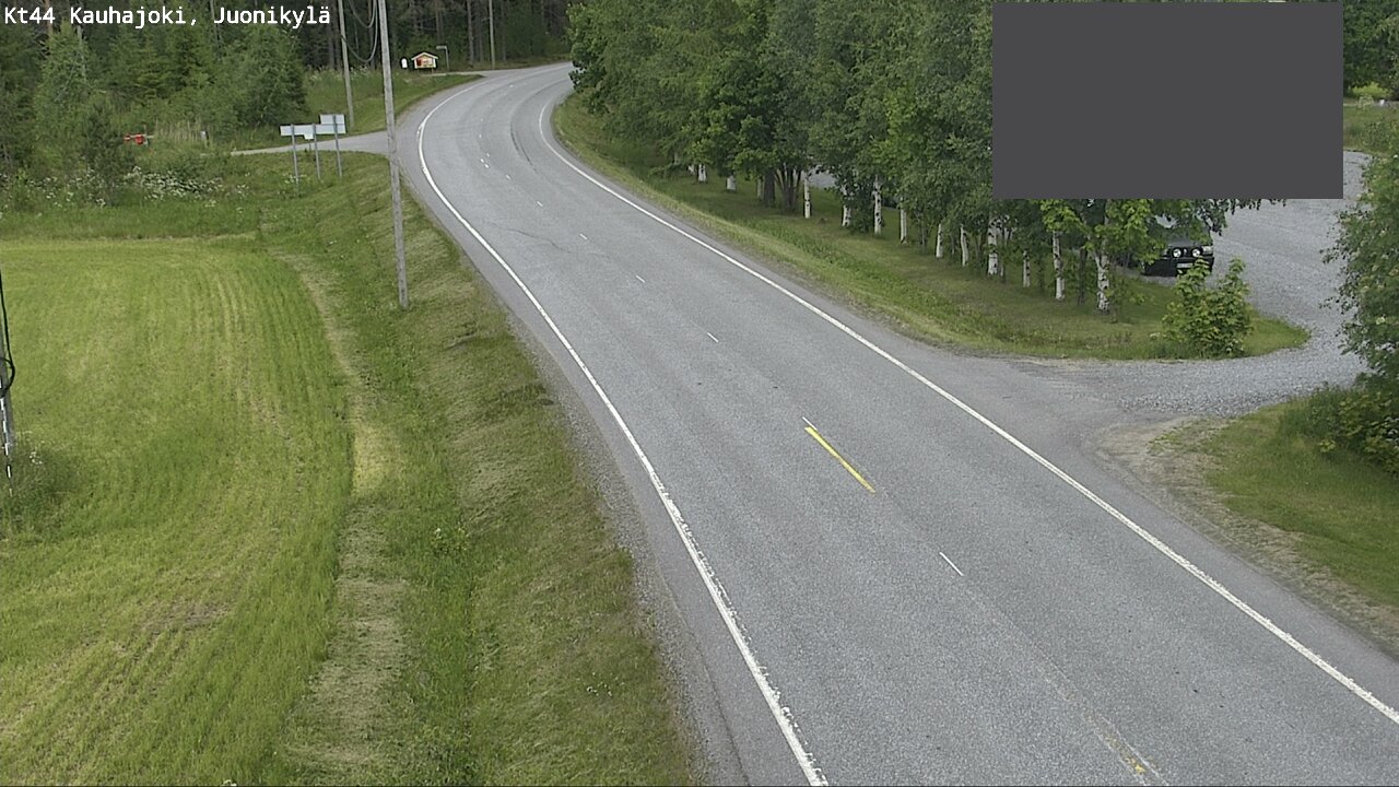 Weather Camera Image Road 44 Kauhajoki, Juonikylä,, Kauhajoki, Etelä-Pohjanmaa