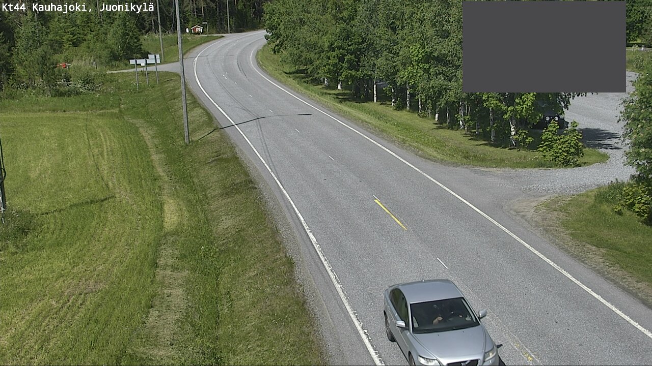 Weather Camera Image Road 44 Kauhajoki, Juonikylä,, Kauhajoki, Etelä-Pohjanmaa
