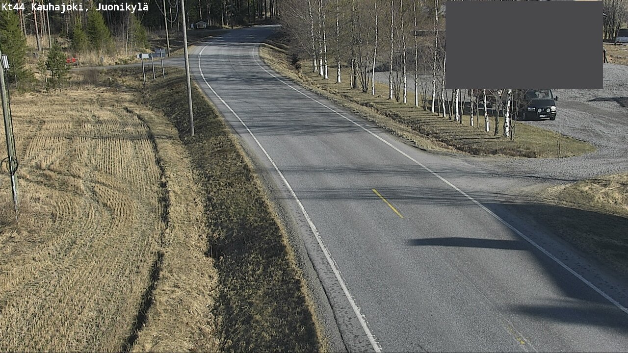 Weather Camera Image Road 44 Kauhajoki, Juonikylä,, Kauhajoki, Etelä-Pohjanmaa