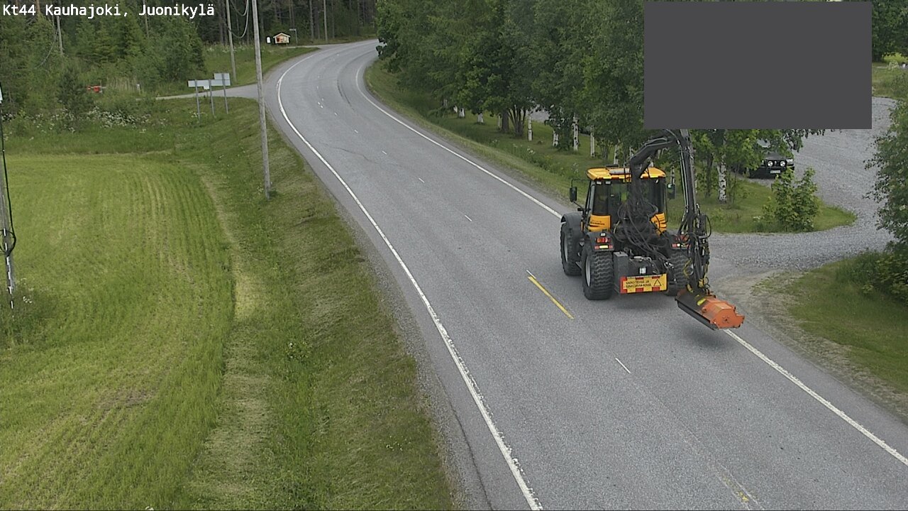 Weather Camera Image Road 44 Kauhajoki, Juonikylä,, Kauhajoki, Etelä-Pohjanmaa
