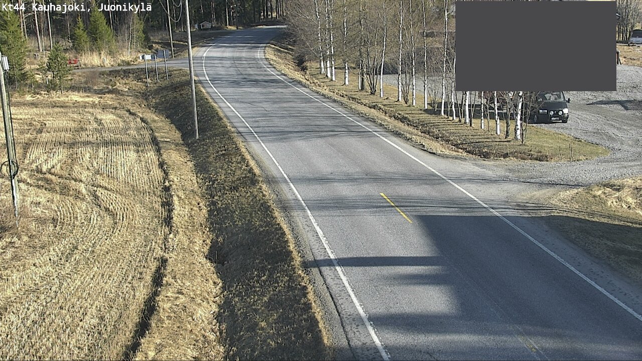 Weather Camera Image Road 44 Kauhajoki, Juonikylä,, Kauhajoki, Etelä-Pohjanmaa