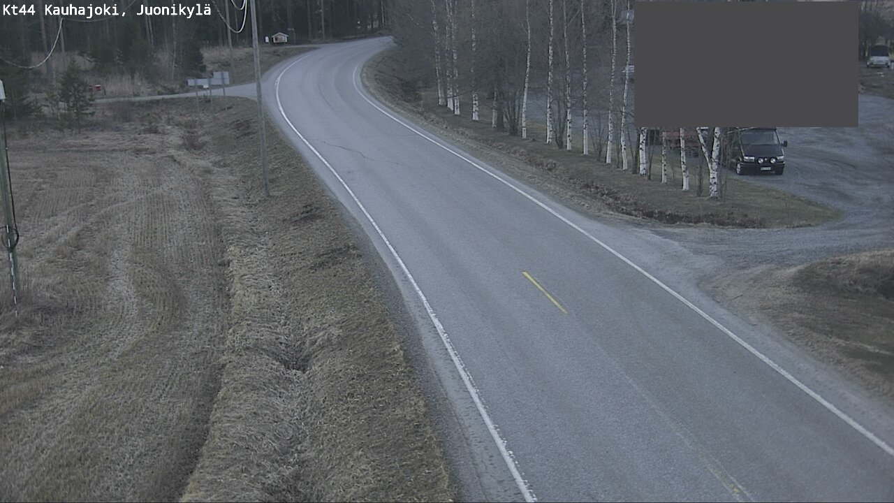Weather Camera Image Road 44 Kauhajoki, Juonikylä,, Kauhajoki, Etelä-Pohjanmaa