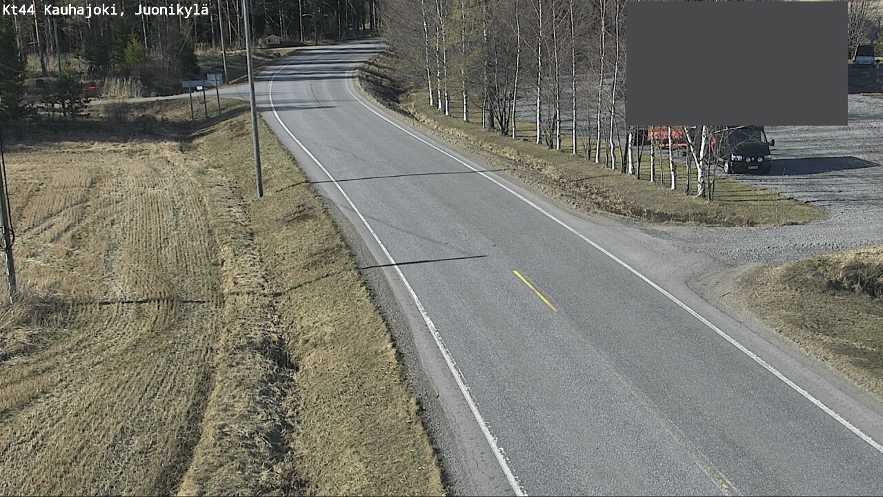 Weather Camera Image Road 44 Kauhajoki, Juonikylä,, Kauhajoki, Etelä-Pohjanmaa