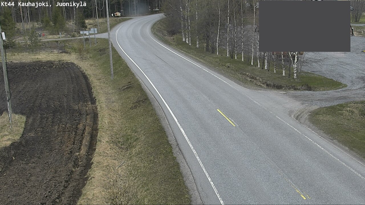 Weather Camera Image Road 44 Kauhajoki, Juonikylä,, Kauhajoki, Etelä-Pohjanmaa