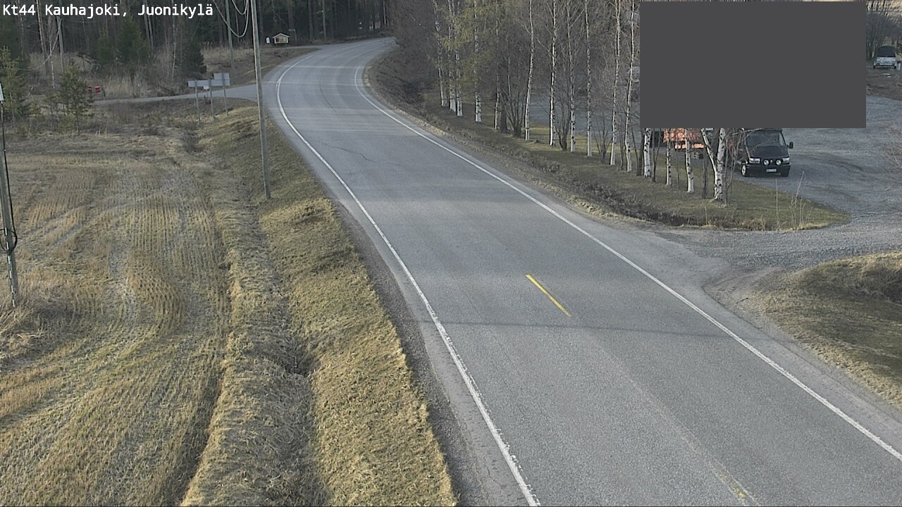 Weather Camera Image Road 44 Kauhajoki, Juonikylä,, Kauhajoki, Etelä-Pohjanmaa