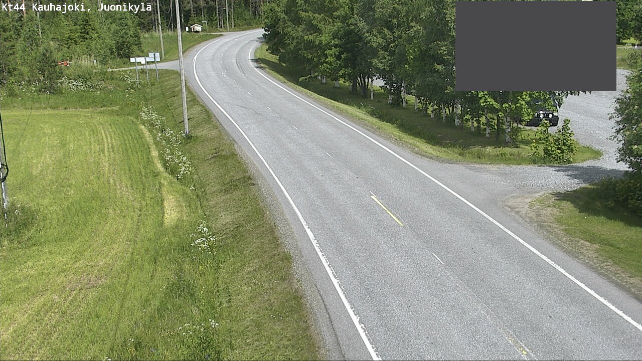 Weather Camera Image Road 44 Kauhajoki, Juonikylä,, Kauhajoki, Etelä-Pohjanmaa