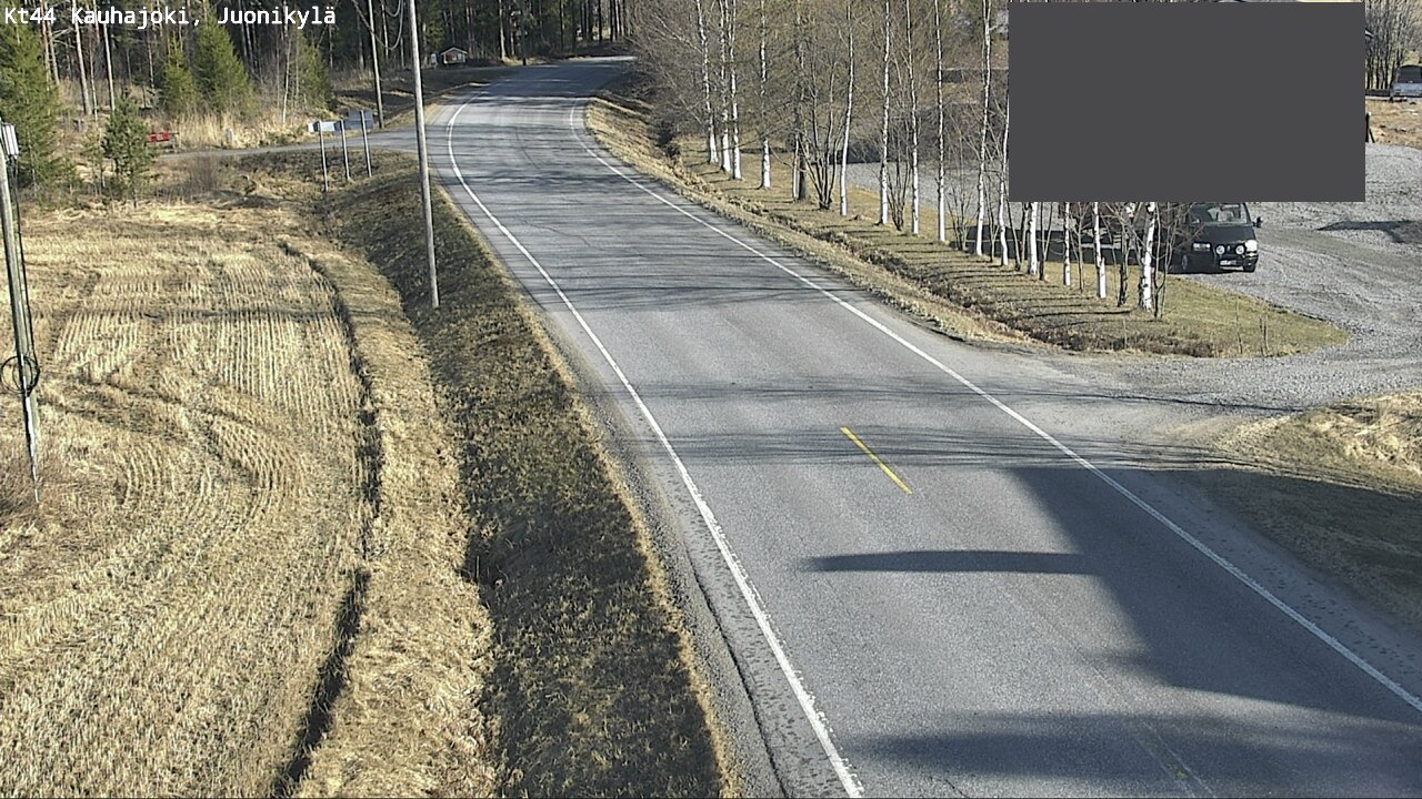 Weather Camera Image Road 44 Kauhajoki, Juonikylä,, Kauhajoki, Etelä-Pohjanmaa