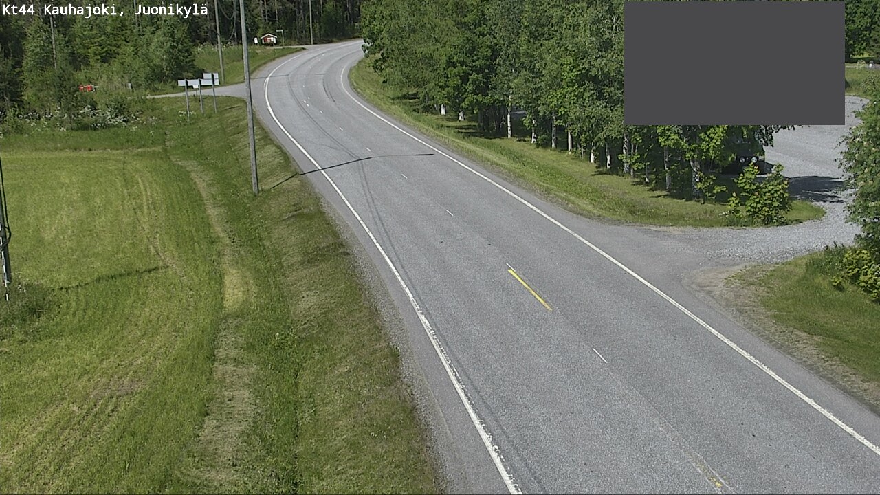 Weather Camera Image Road 44 Kauhajoki, Juonikylä,, Kauhajoki, Etelä-Pohjanmaa