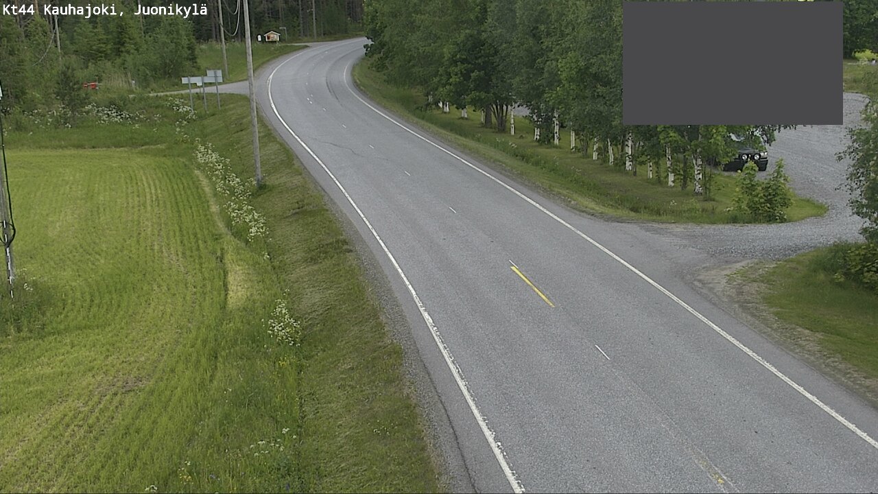 Weather Camera Image Road 44 Kauhajoki, Juonikylä,, Kauhajoki, Etelä-Pohjanmaa
