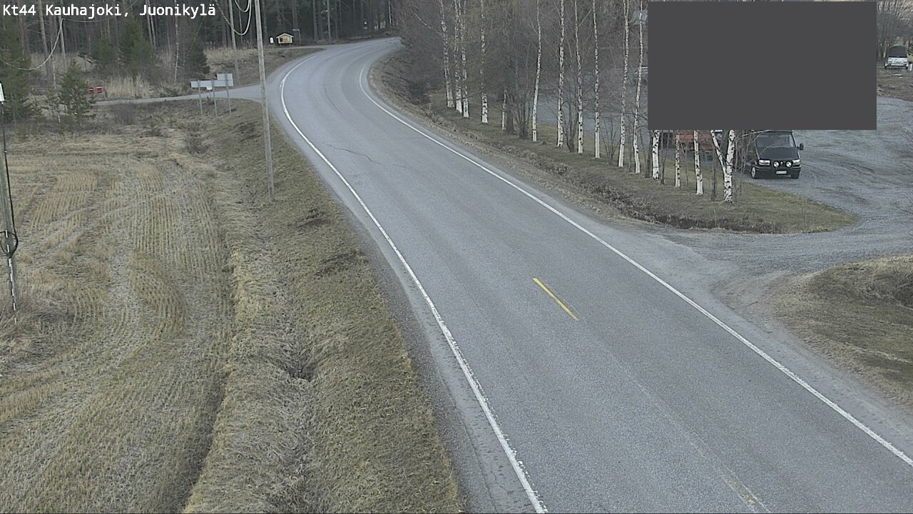 Weather Camera Image Road 44 Kauhajoki, Juonikylä,, Kauhajoki, Etelä-Pohjanmaa