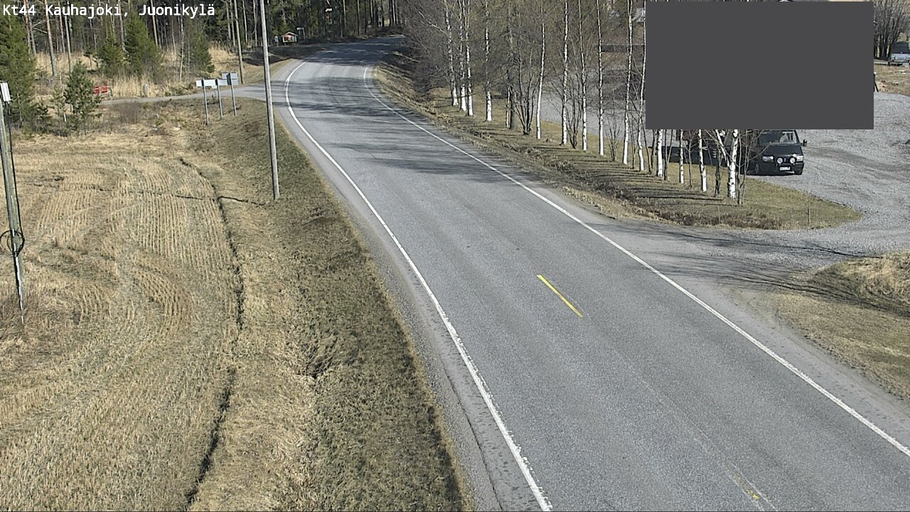 Weather Camera Image Road 44 Kauhajoki, Juonikylä,, Kauhajoki, Etelä-Pohjanmaa